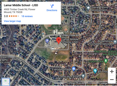 Lamar Map
